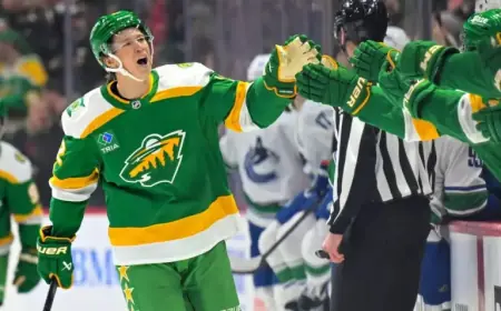 Boldy and Kaprizov Reach 40 Goals; Hughes Shines Against Canucks