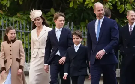 Royals Celebrate Easter: King Charles, Camilla, Will, Kate Lead Festivities