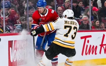 Bruins Slip Further Behind Rivals in Playoff Race