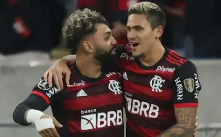 Pedro Aims to Match Gabigol’s Records Against Former Teammate