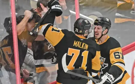 Evgeni Malkin’s Hat Trick Shines in Penguins’ Milestone Dominance Over Panthers