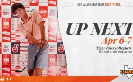 Men’s Golf Team Prepares for Tiger Intercollegiate Tournament Monday