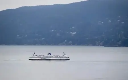 B.C. Ferry Fails Again After Just 40 Minutes Post-Repair