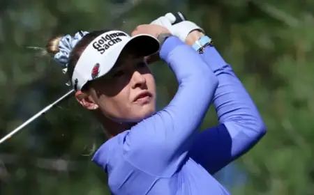 Nelly Korda Closes In on Lauren Coughlin at Aramco Championship