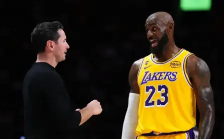 JJ Redick Discusses LeBron James’ Role With Lakers After Luka Doncic Injury