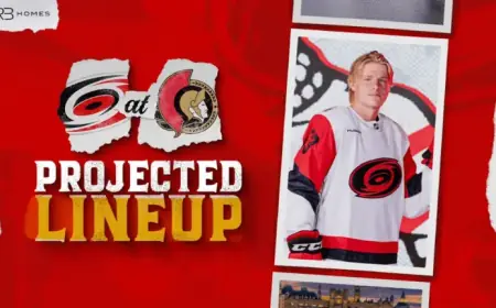 Ottawa Matchup: Predicted Lineup for April 5