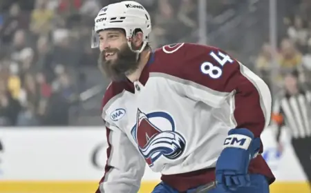 Burns Celebrates 1,000th Consecutive Game, Fueled by Passion for Hockey