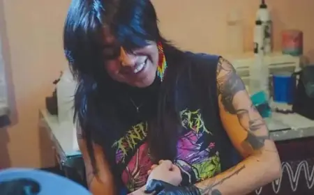 KC Tattoo Shop Invites Nana for Her First Rose Tattoo