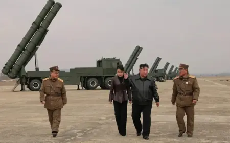 Kim Jong-un Positions Daughter Centrally in Military Imagery to Strengthen Succession