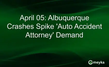 April 5: Albuquerque Crashes Boost Demand for Auto Accident Attorneys