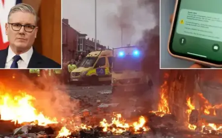 UK Government Plans Emergency Alerts to Warn Britons of Summer Unrest Risks