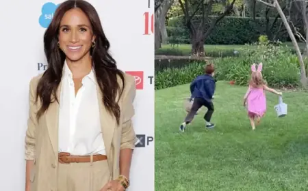 Meghan Markle Reveals Prince Archie and Princess Lilibet’s Easter Egg Hunt Adventures