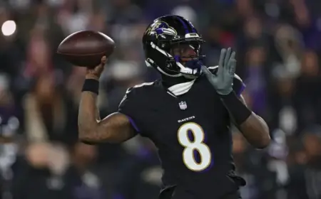 Lamar Jackson Arrives for Ravens’ Offseason Program: Watch the Video