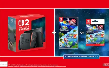 Nintendo Reveals Limited-Time Switch 2 Deal with Super Mario Galaxy Bundle
