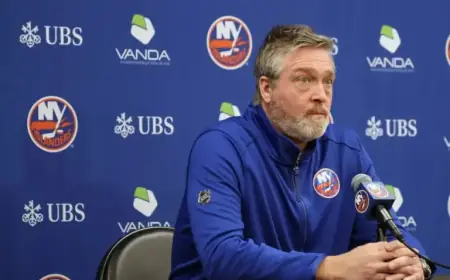 Islanders Dismiss Coach Patrick Roy Following Four Consecutive Losses