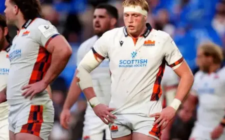 Edinburgh Rugby Players Shine with Three Earning 8 in Leinster Defeat