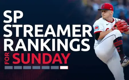 Fantasy Baseball Start Pitcher Rankings: April 5-7