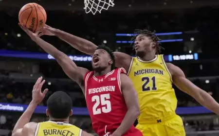Wisconsin’s Star Guard John Blackwell Enters Transfer Portal