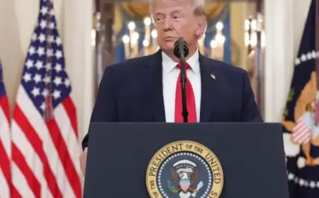 Trump Addresses Iran Issues in Press Conference: NPR