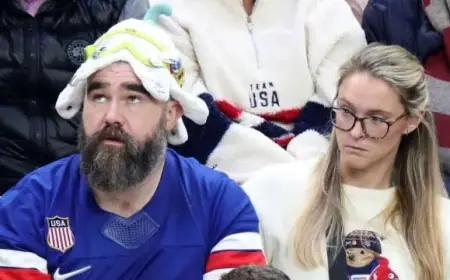 Outrage Sparks Over Jason Kelce’s Wife’s Reply to Taylor Swift Wedding Query