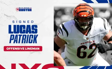 Giants Secure Offensive Lineman Lucas Patrickสำหรับข้อมูลเพิ่มเติม