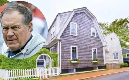 Painter Sues Bill Belichick for $300,000 After Fair Street Home Fall
