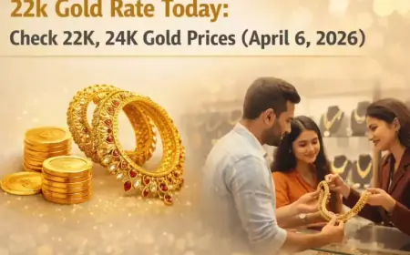 Today’s 22K Gold Prices: Updates from Tanishq, Malabar & Kalya (April 6)