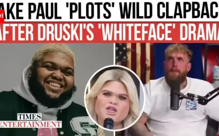Jake Paul Plots Bold Response to Druski’s Erika Kirk Parody Backlash