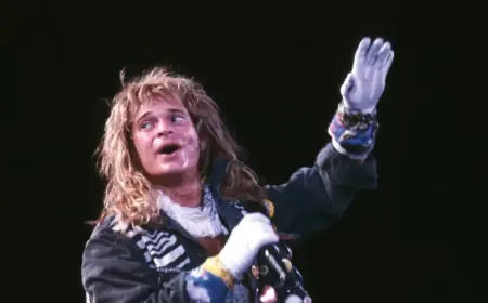 Ex-Van Halen Singer Delivers Electrifying Show at Cherry Fest