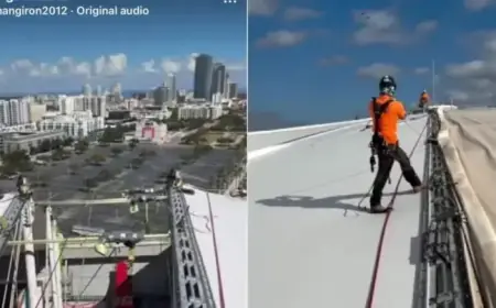 Rebuilding Tropicana Field’s Roof After Hurricane Milton: An Ironworker’s Viral Story