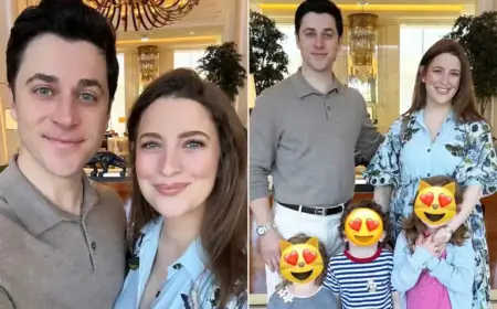 David Henrie Announces Fourth Baby With Wife Maria Cahill, Shares Her Heartfelt Edit