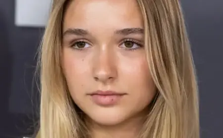 Harper Beckham Transforms Trademark Blonde Hair with Voluminous New Look