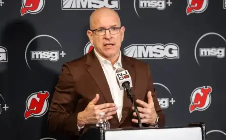 New Jersey Devils and Tom Fitzgerald Announce Departure | Official Statement