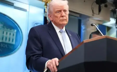 Trump Attacks Media in Iran Rescue Press Conference