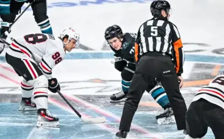 Dellandrea Chosen Over Gaudette: How Sharks Rest Celebrini?