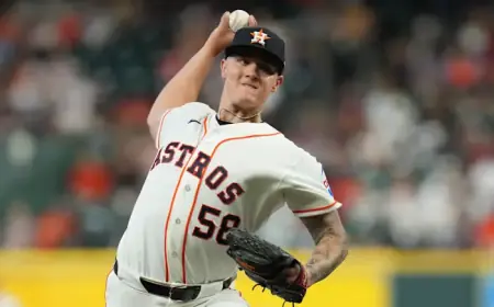 Astros’ Ace Hunter Brown Lands on 15-Day Injured List