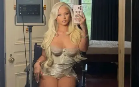 Alabama Barker Stuns in Bold Corset Look in New Photos