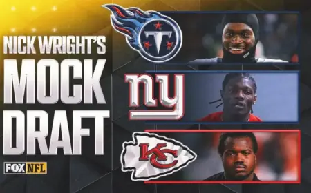 2026 NFL Mock Draft: Nick Wright Projects Jets QB, Eagles & Rams WRs