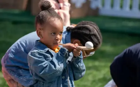 Trump Discusses War with Children at White House Easter Egg Roll