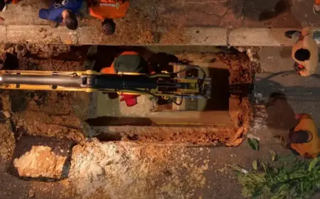 Section of Av. Djalma Batista Closed for Pipeline Repair