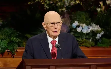 President Dallin H. Oaks Concludes April 2026 General Conference Speech