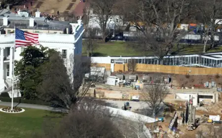 Trump Administration Urges Emergency Ballroom Work Restart Over Security Concerns