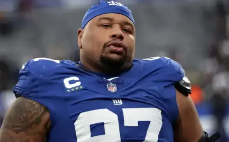 Top Trade Destinations for Giants’ Dexter Lawrence II After Trade Request