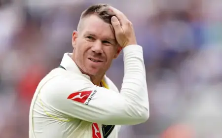 David Warner Faces Drink Driving Charges in Sydney