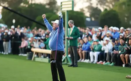 Masters Announces 2026 Honorary Starters Ceremony Start Time