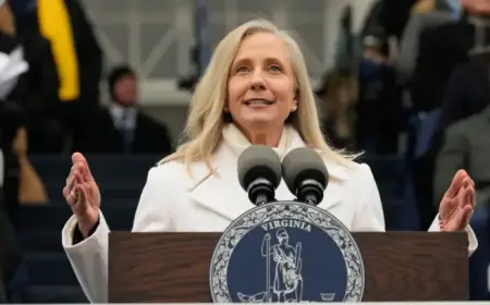 Virginia Governor Spanberger’s Approval Rating Drops in Latest GMU, Washington Post Poll