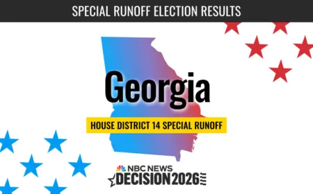 Live Results: Georgia House Special Runoff Election 2026