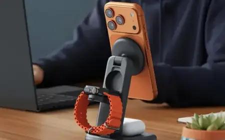 Satechi’s 3-in-1 Travel Stand Offers 25W Wireless Phone Charging