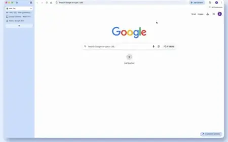 Google Chrome Launches Vertical Tabs and Fullscreen Reading Mode