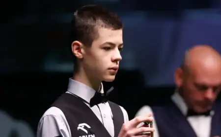 Fifteen-Year-Old Michal Szubarczyk Wins Historic World Snooker Championship Match